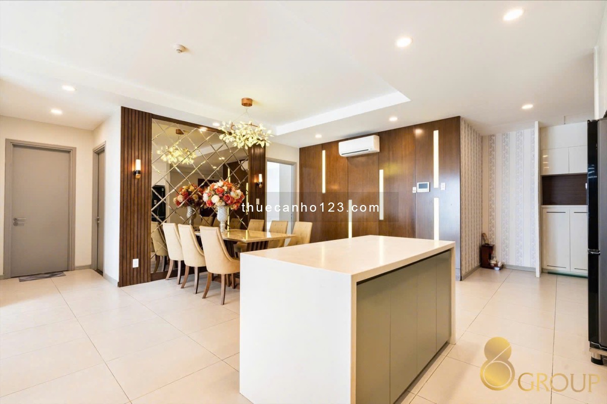 Cho Thuê 3 phòng ngủ Khu Căn Hộ Cao Cấp The Gold View Quận 4