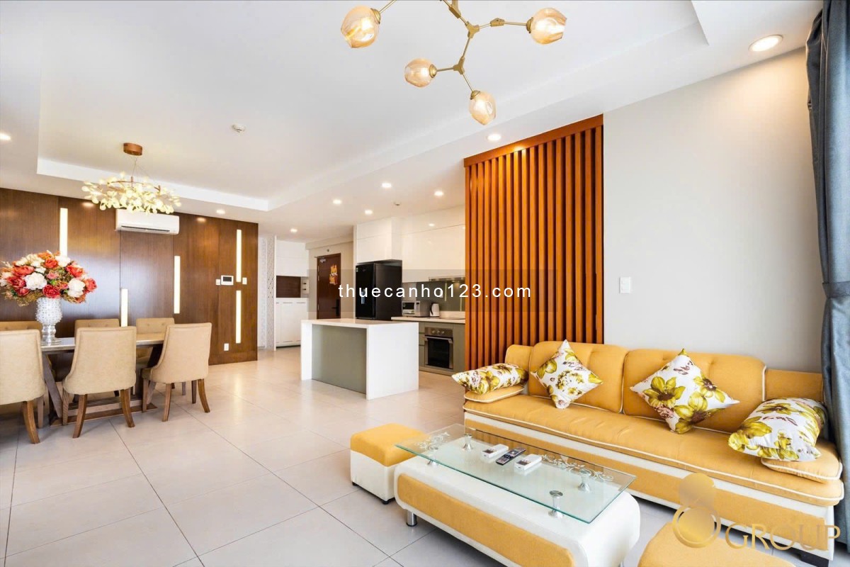 Cho Thuê 3 phòng ngủ Khu Căn Hộ Cao Cấp The Gold View Quận 4