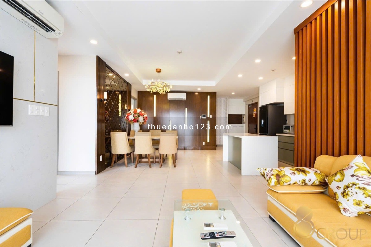 Cho Thuê 3 phòng ngủ Khu Căn Hộ Cao Cấp The Gold View Quận 4