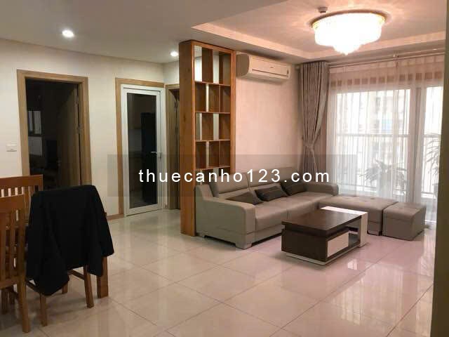 Cho thuê căn hộ Golden Palace Mễ Trì 118m2, 3 ngủ, full đồ nội thất