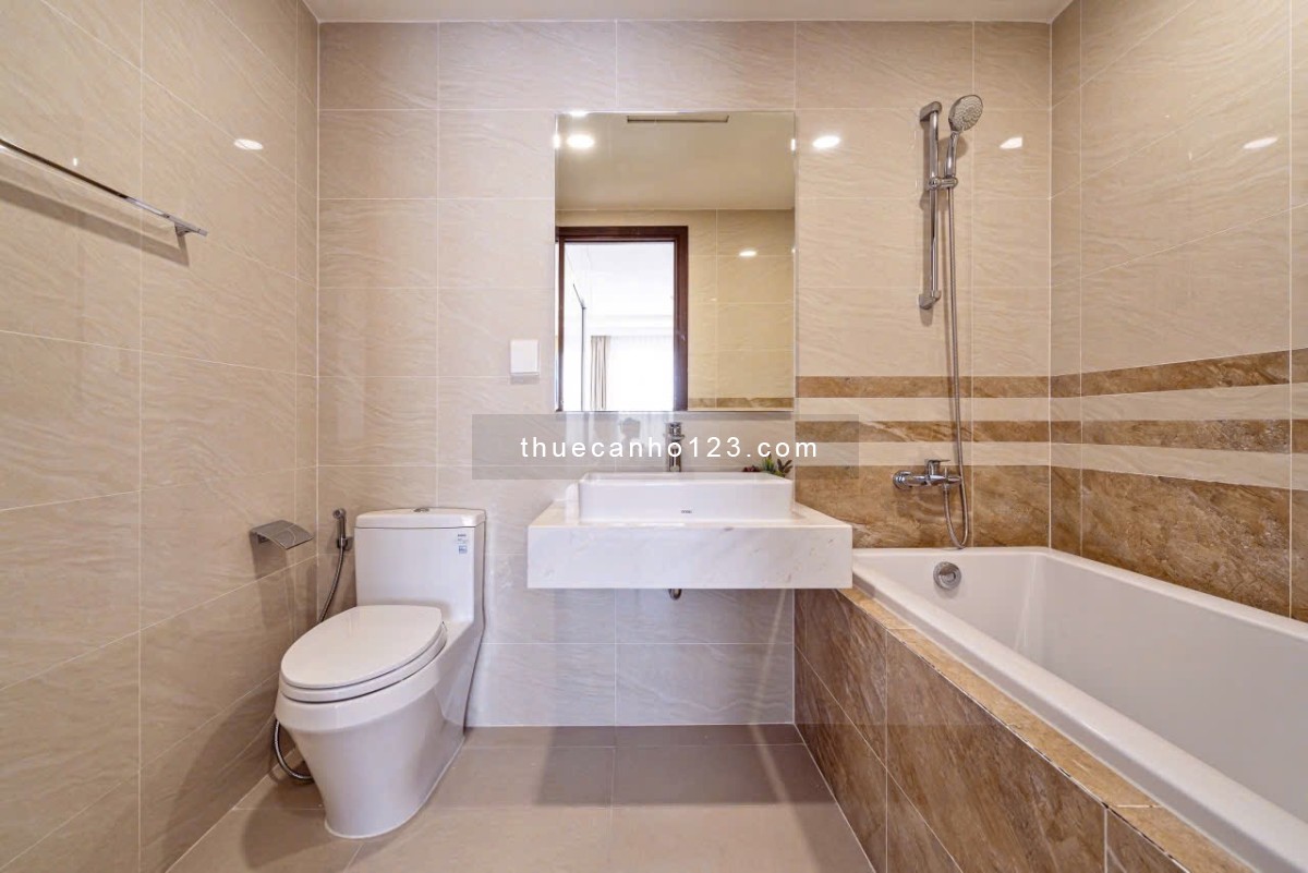 Cho thuê căn 2pn 2wc full nội thất SaigonRoyal Quận 4