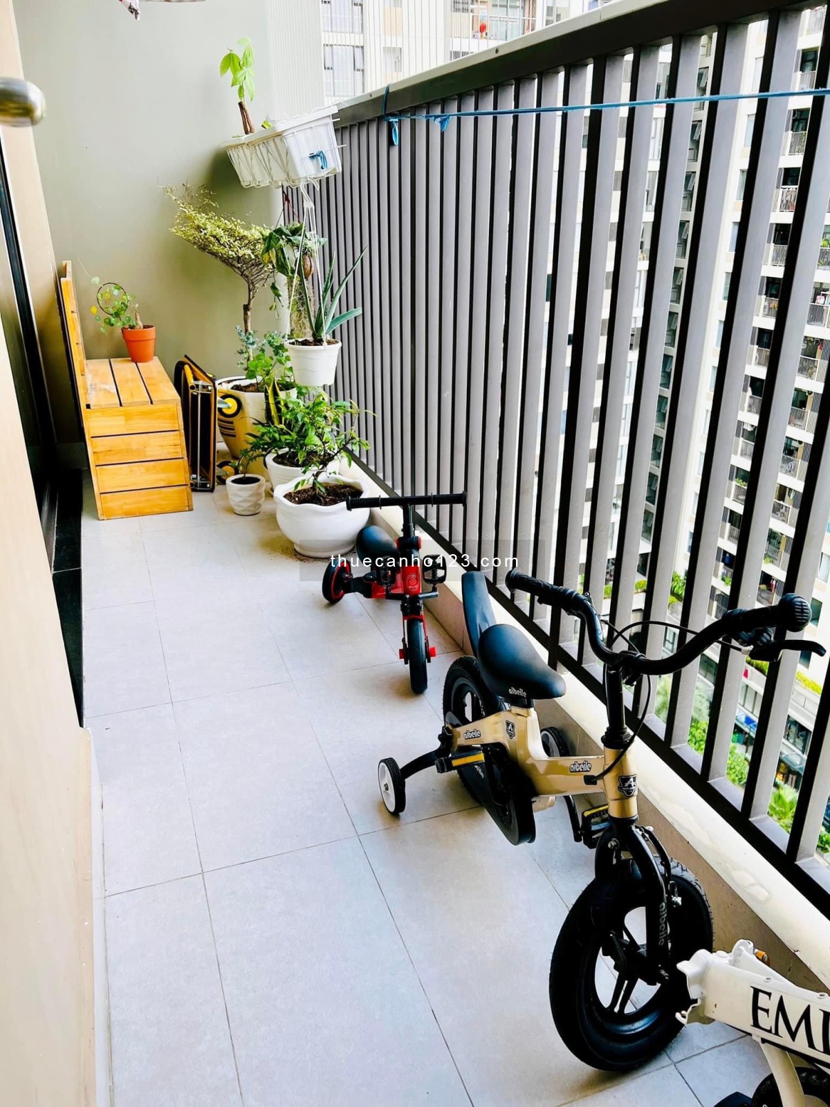Cho thuê căn hộ Jamila Khang Điền – 2PN, diện tích lớn 76 m² – Full nội thất – Giá 12 triệu/tháng