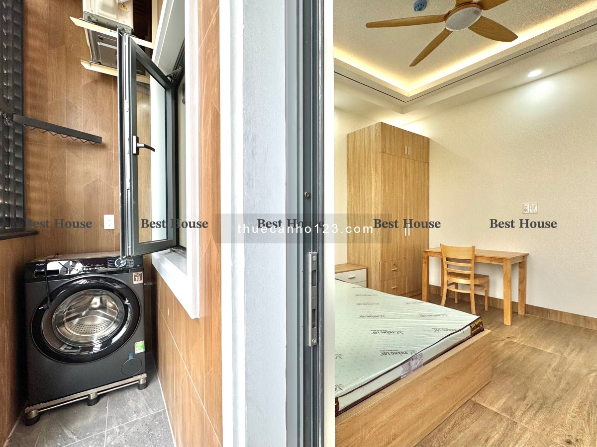 Cho thuê căn hộ ban công, giặt riêng ngay chợ Tân Hương, AEON Tân Phú