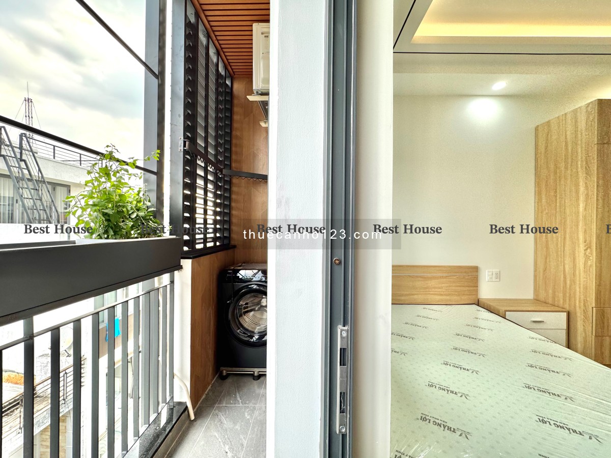 Cho thuê căn hộ ban công, giặt riêng ngay chợ Tân Hương, AEON Tân Phú
