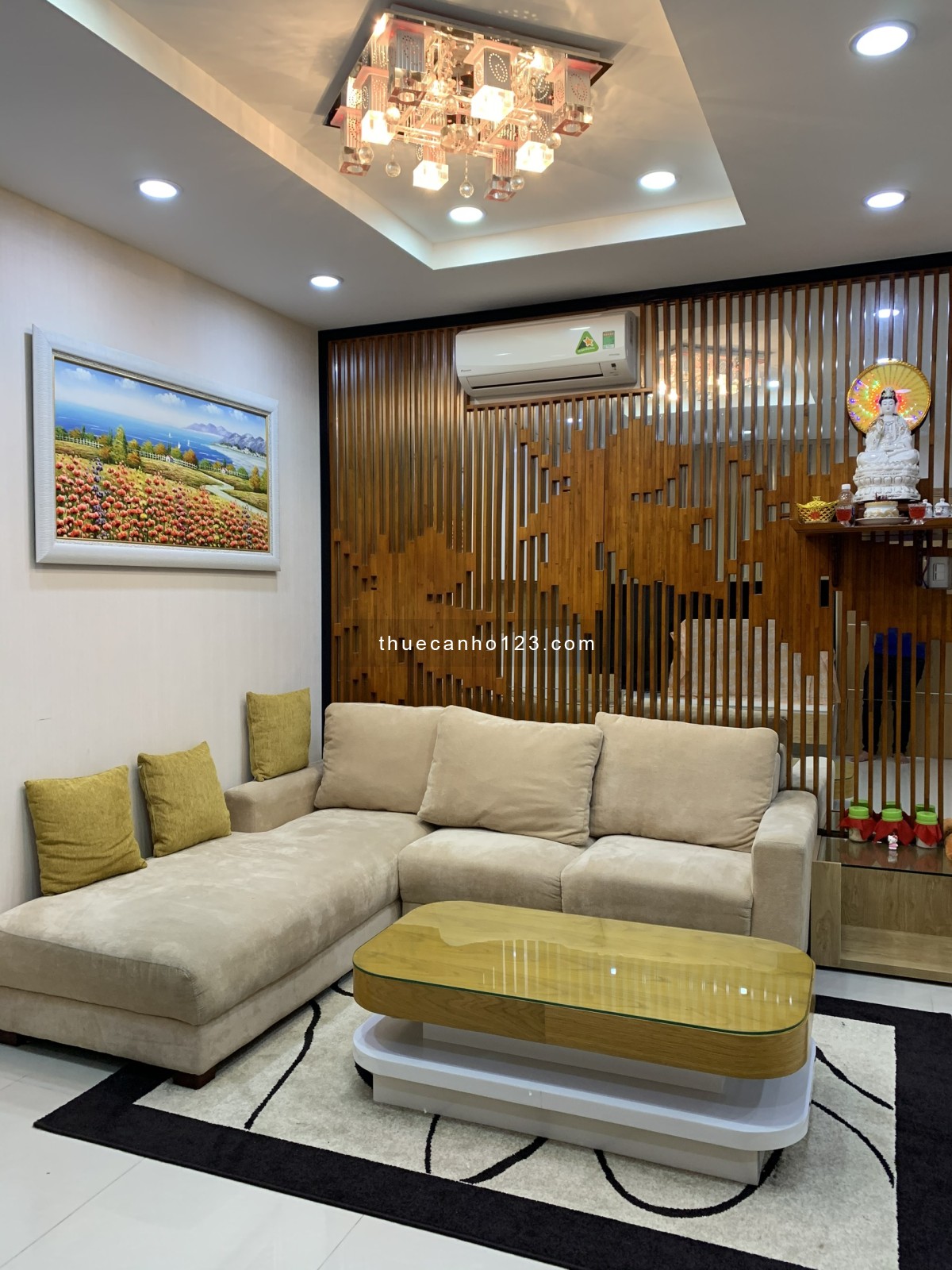 Căn Hộ 2PN 2WC Himlam Quận 7. Giá thuê 13,5tr/tháng