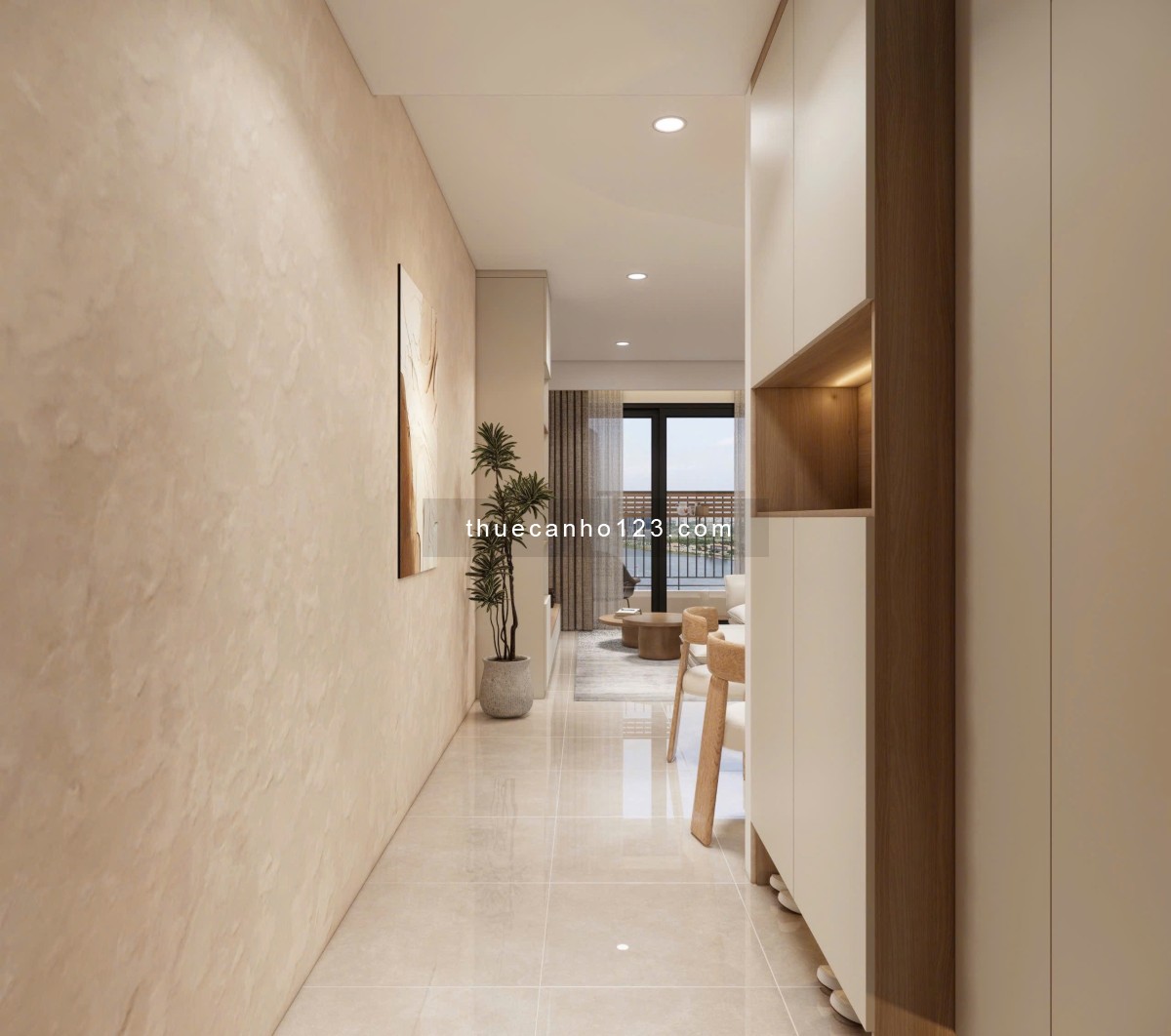 Dọn vào ở liền căn 2PN 2WC full nội thất Saigon Royal Quận 4
