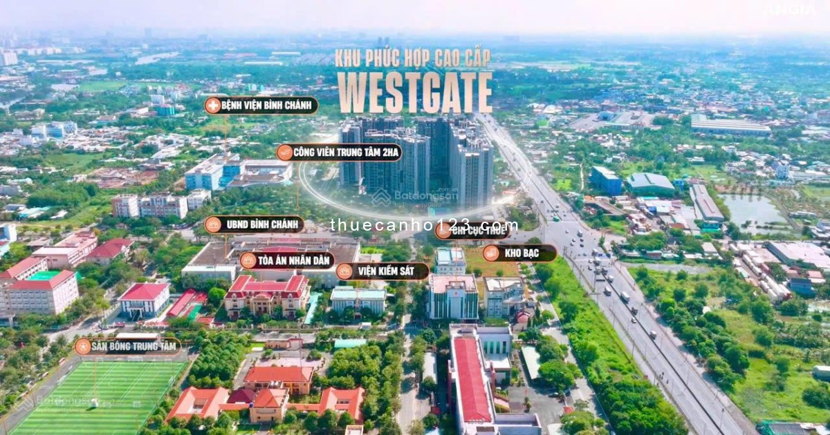 Chán ở trọ chật chội? Dọn về căn hộ West Gate sống chuẩn “chill” – giá chỉ 6 triệu/tháng