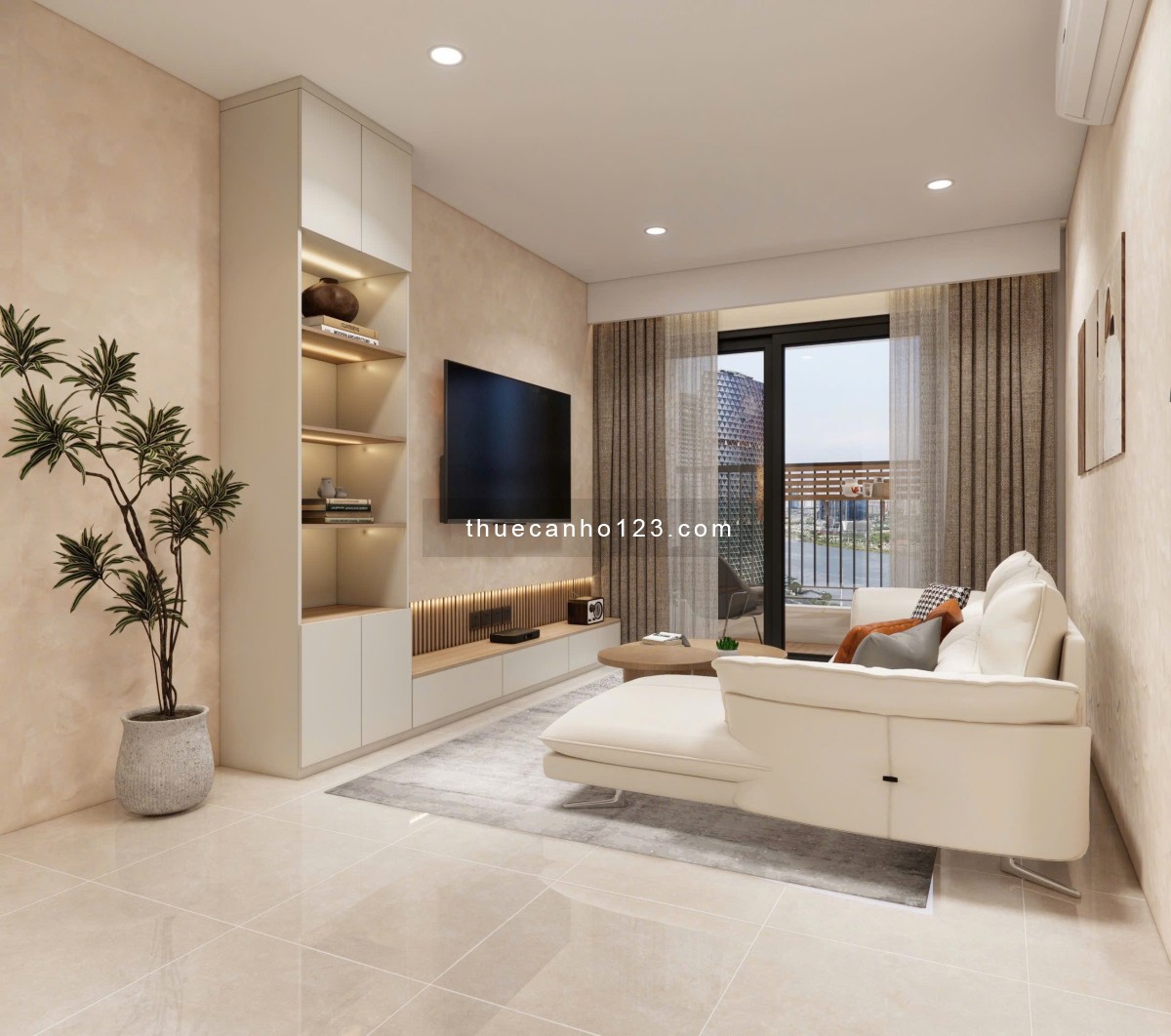 Dọn vào ở liền căn 2PN 2WC full nội thất Saigon Royal Quận 4