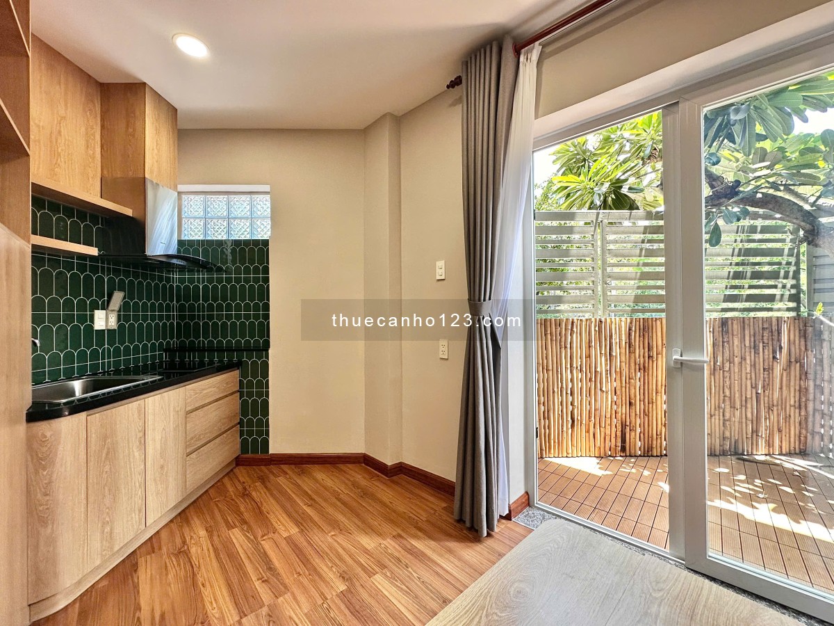 Căn hộ 1PN sân vườn 55m² – View sông – Bảo vệ 24/24 – Thang máy – Hầm xe – Landmark 81 – Bason