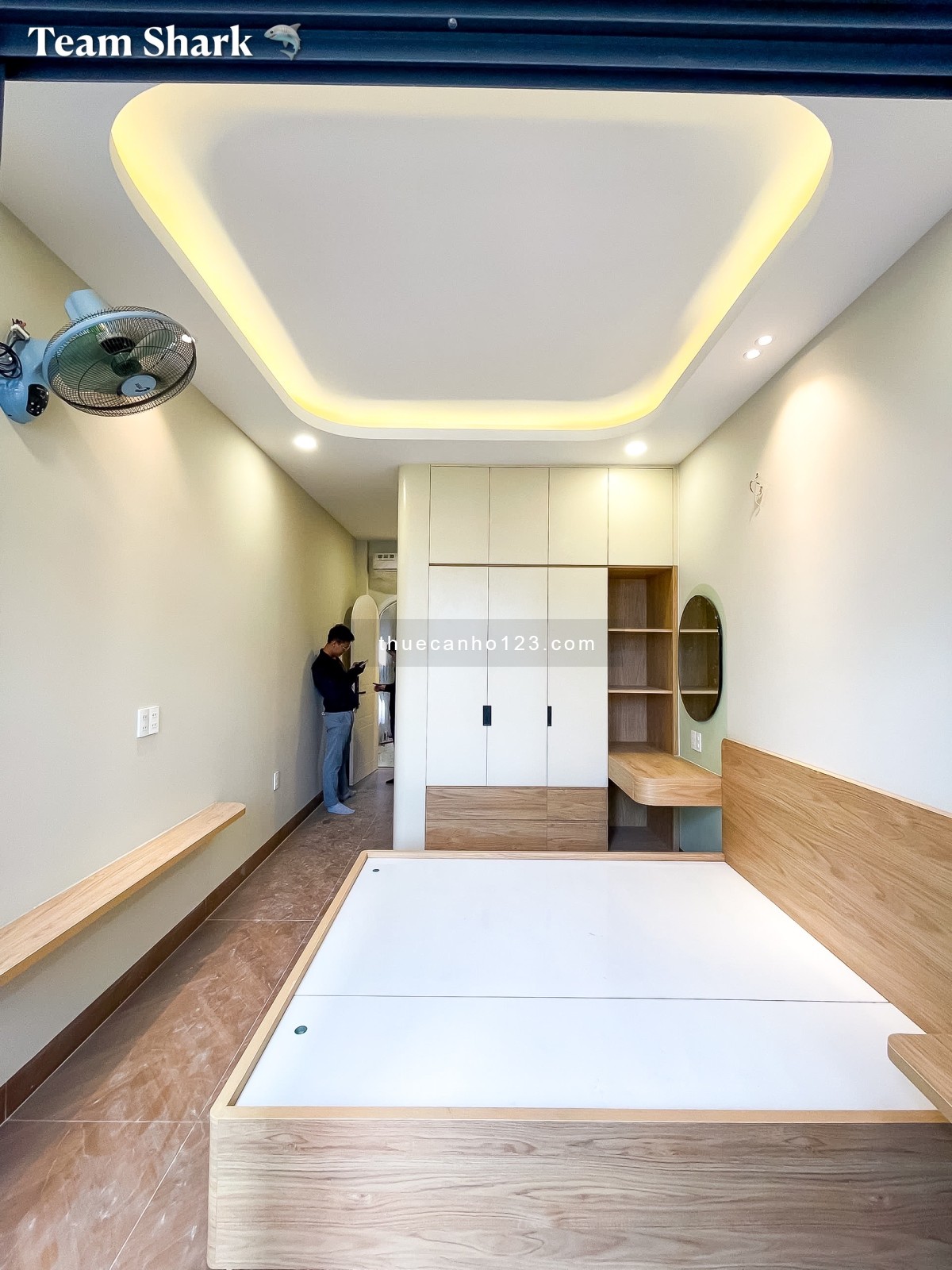 Khai Trương căn hộ ban công máy giặt riêng thang máy rộng 40m2 ngay Lê Quang Định Bình Thạnh
