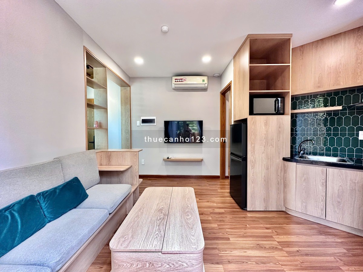 Căn hộ 1PN sân vườn 55m² – View sông – Bảo vệ 24/24 – Thang máy – Hầm xe – Landmark 81 – Bason