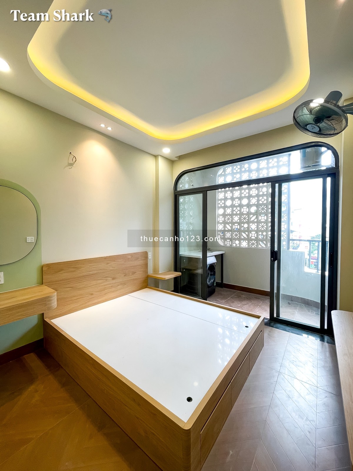 Khai Trương căn hộ ban công máy giặt riêng thang máy rộng 40m2 ngay Lê Quang Định Bình Thạnh
