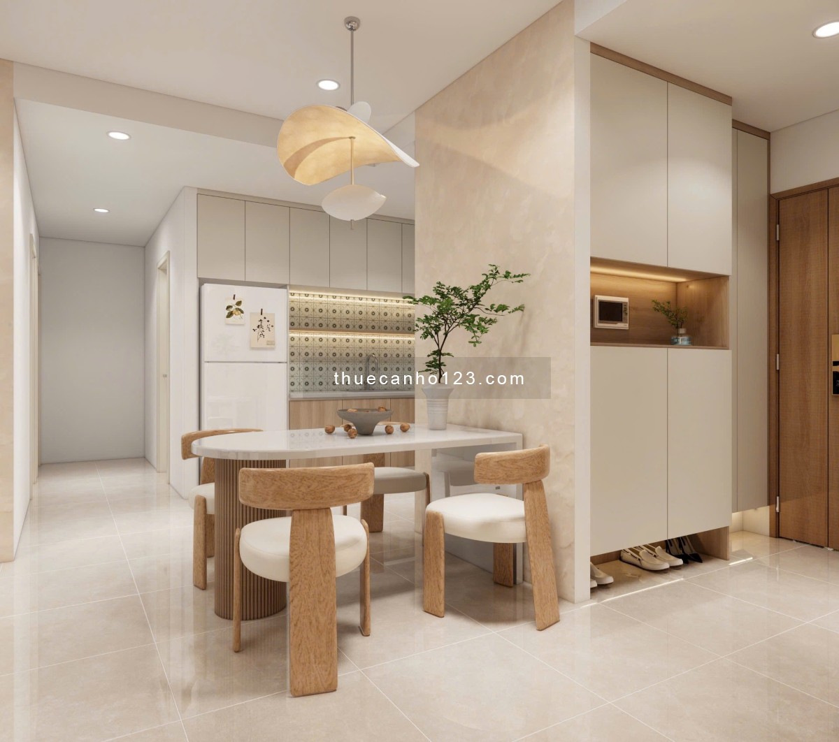 Dọn vào ở liền căn 2PN 2WC full nội thất Saigon Royal Quận 4