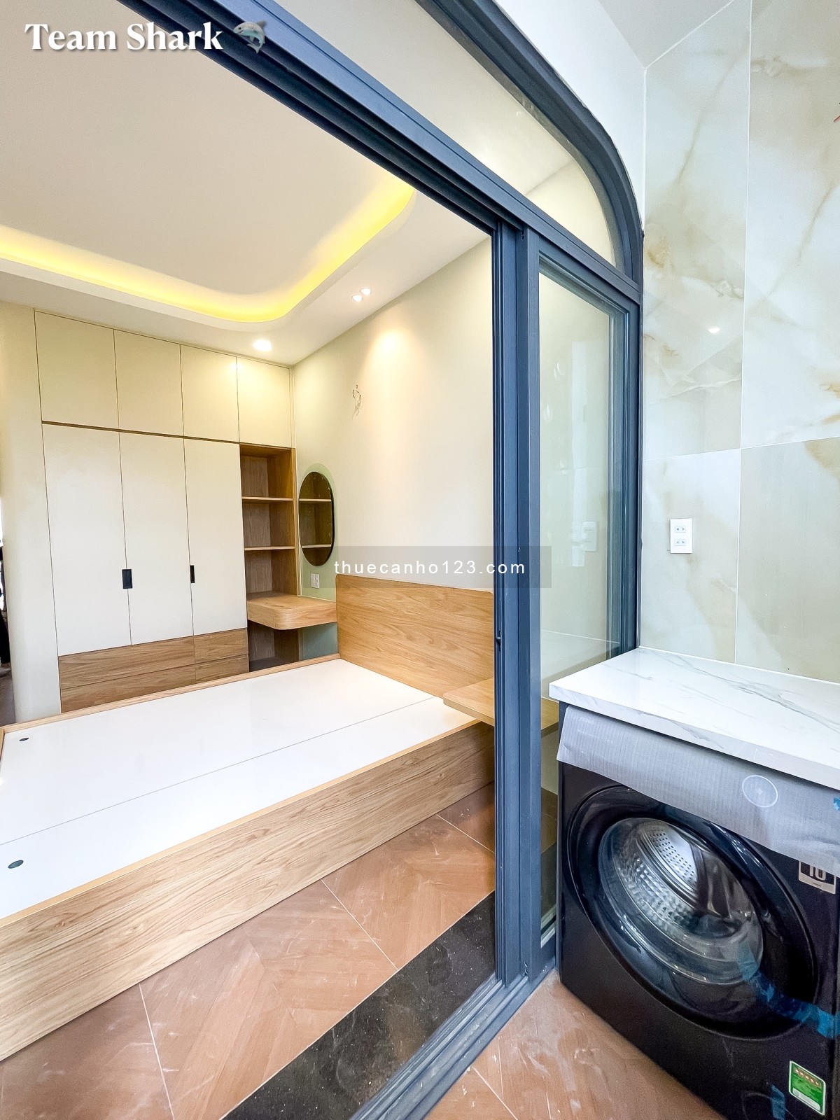 Khai Trương căn hộ ban công máy giặt riêng thang máy rộng 40m2 ngay Lê Quang Định Bình Thạnh
