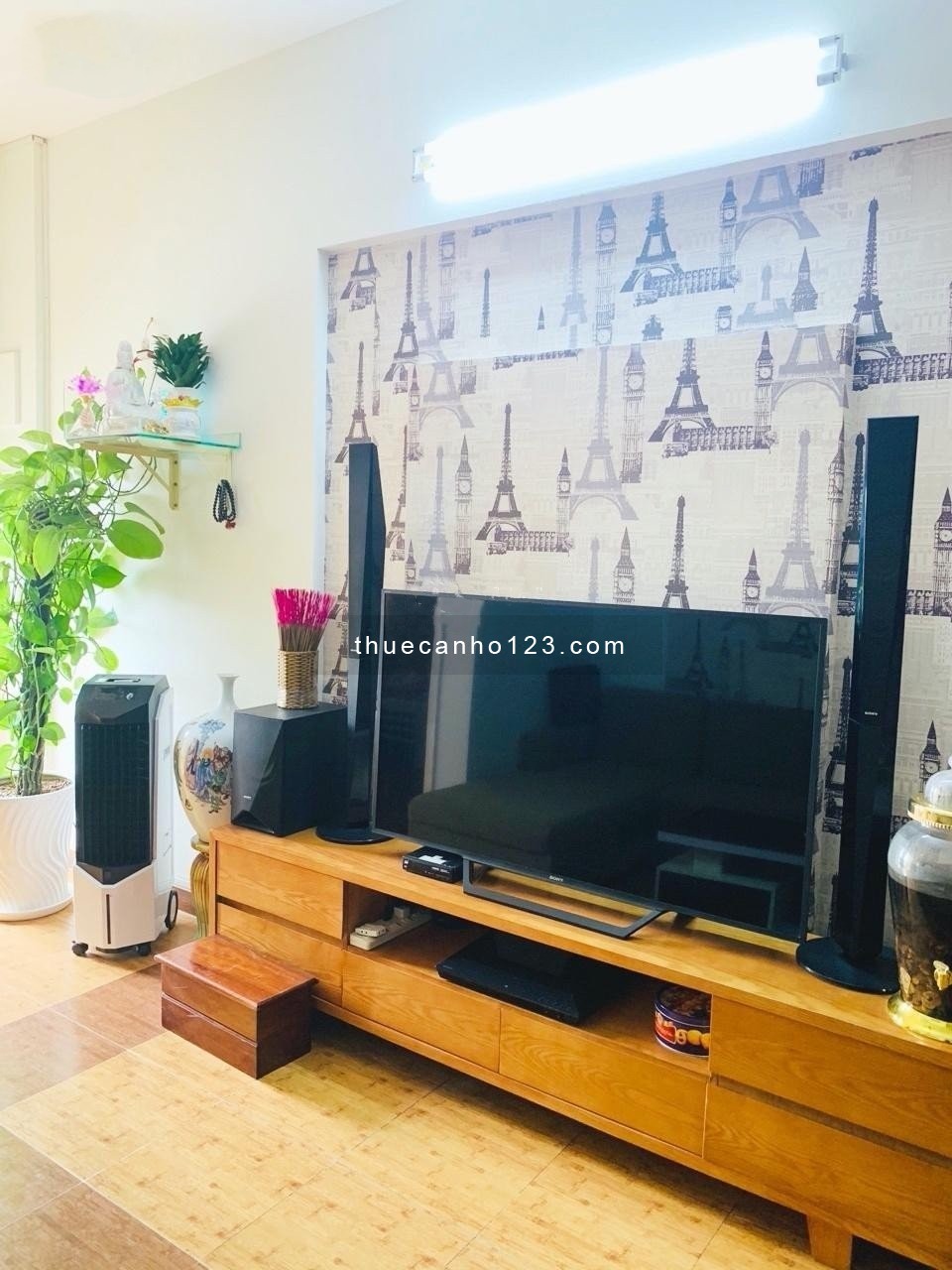 Cho thuê căn hộ Khang Phú 2 phòng ngủ, giá thuê 7tr5/tháng