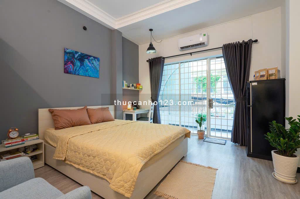 CH 1Pn Bancony Máy Giặt Riêng Gần Trường ĐH Xã Hội Và Nhân Văn, Cầu Bason Q1
