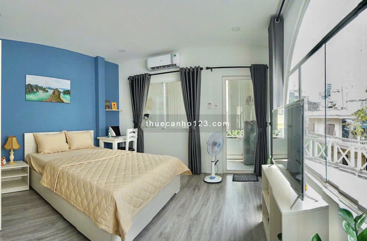 CH 1Pn Bancony Máy Giặt Riêng Gần Trường ĐH Xã Hội Và Nhân Văn, Cầu Bason Q1