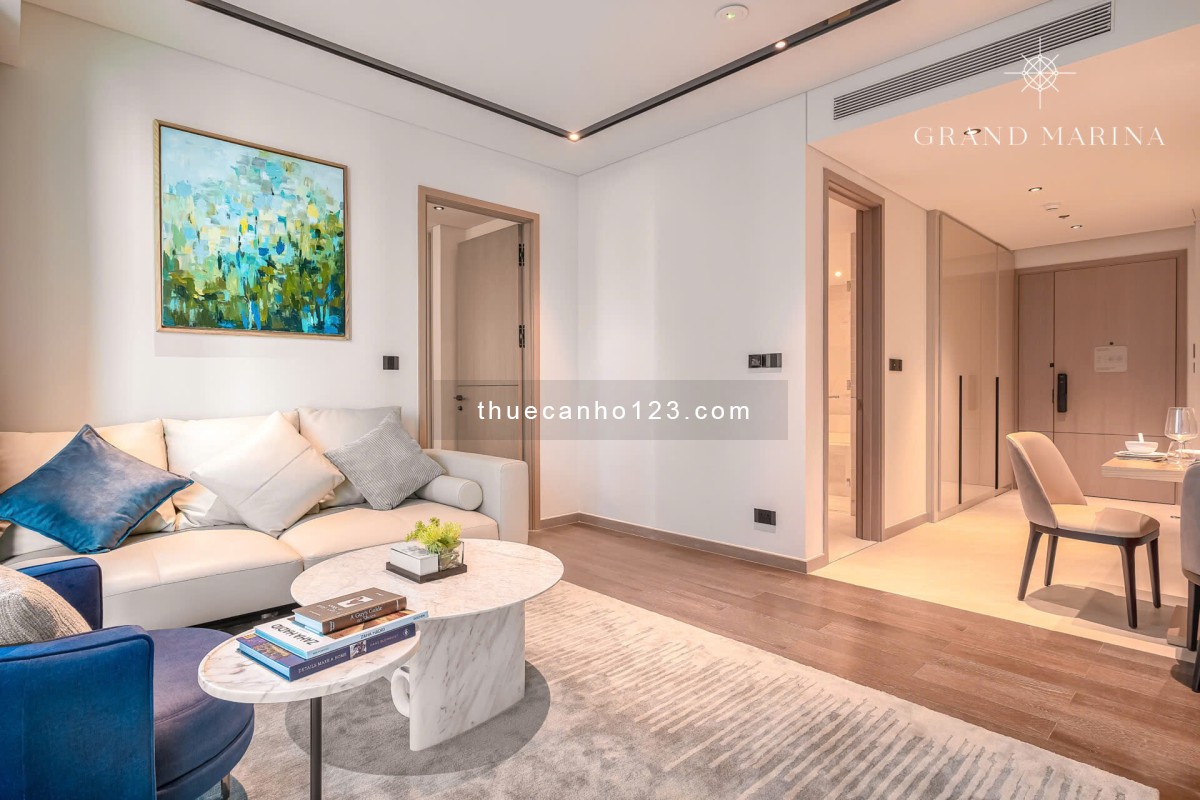 Siêu hot cho thuê nhanh Layout đẹp nhất 1PN Full NT dự án Grand Marina Saigon, Q1 !
