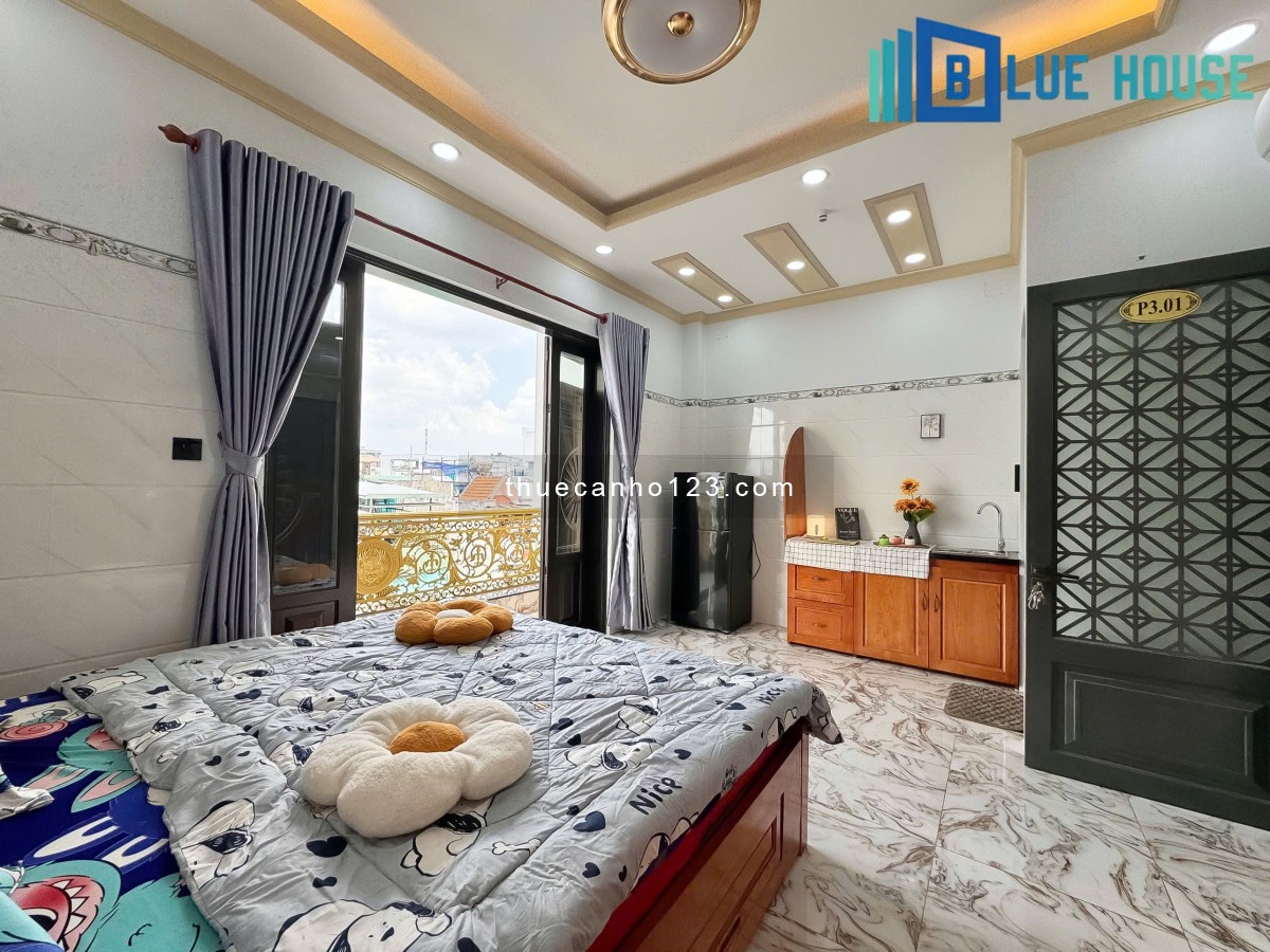 CĂN HỘ STUDIO BAN CÔNG TÂN PHÚ - MÁY GIẶT RIÊNG - CHỢ TÂN HƯƠNG