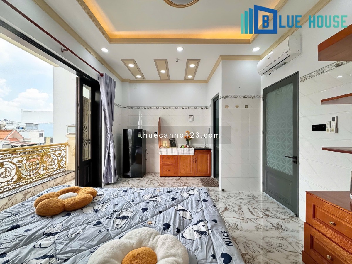 CĂN HỘ STUDIO BAN CÔNG TÂN PHÚ - MÁY GIẶT RIÊNG - CHỢ TÂN HƯƠNG