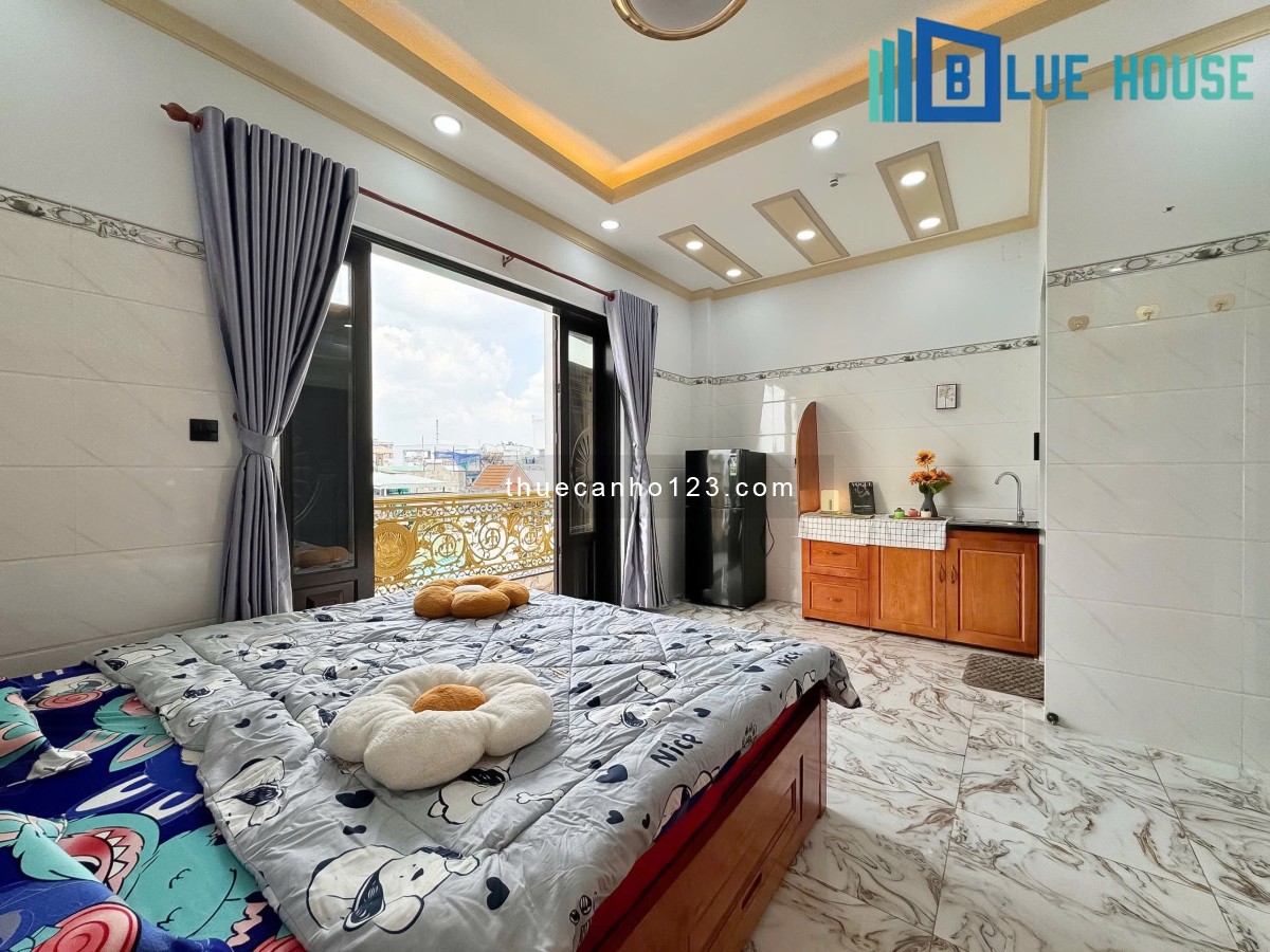 CĂN HỘ STUDIO BAN CÔNG TÂN PHÚ - MÁY GIẶT RIÊNG - CHỢ TÂN HƯƠNG