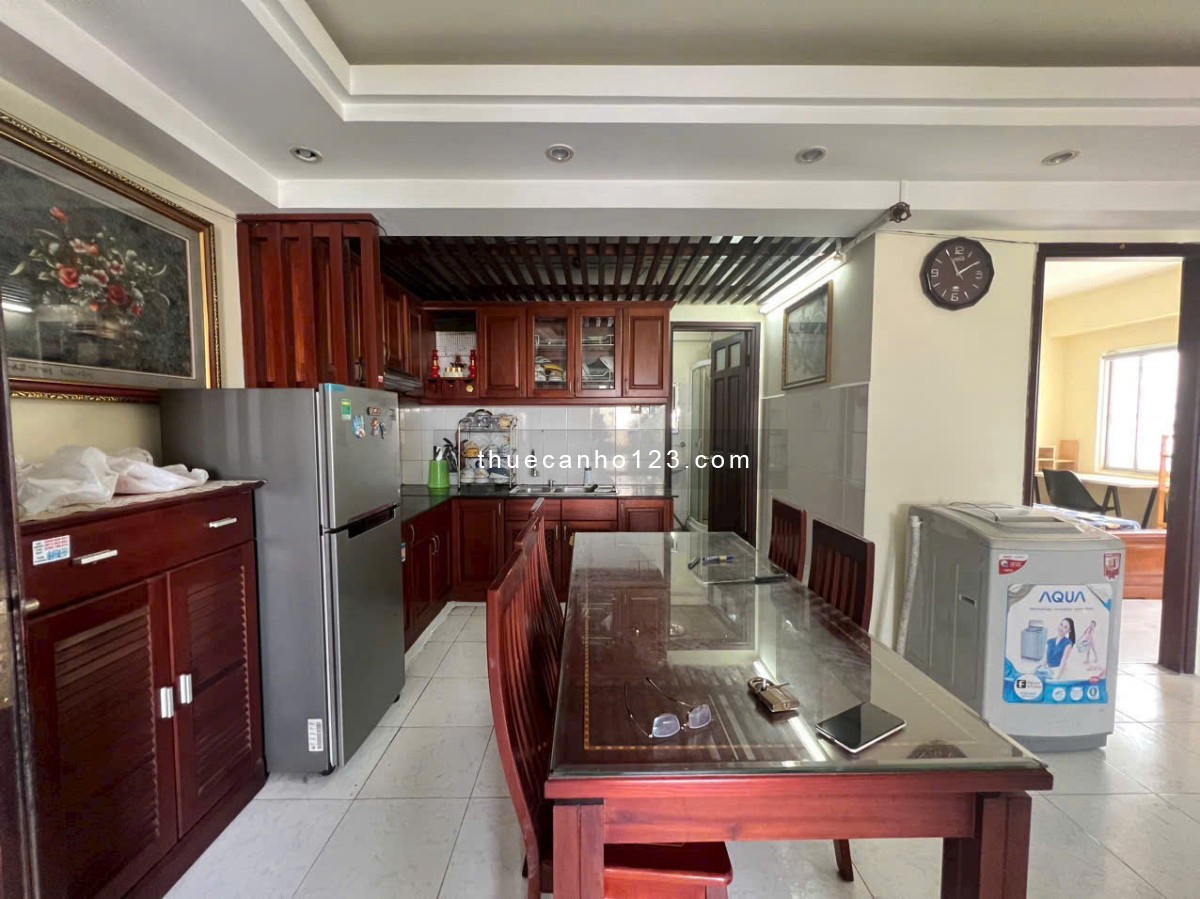 Chung cư Miếu Nổi, p3, Bình Thạnh căn 2p ngủ, NTCB, 12tr/tháng
