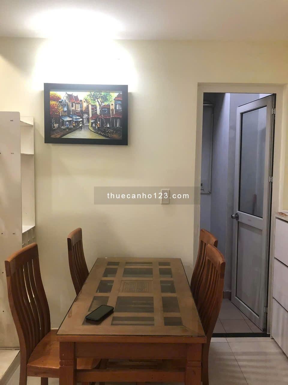 Cho thuê CC 225 Hoàng Sa, Quận 1: 2p ngủ rộng, full nt giá 13tr/th 78m2