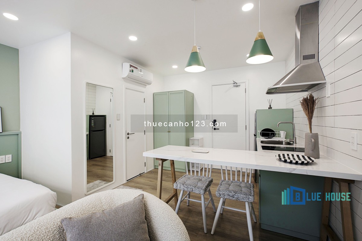 Studio cao cấp gần nhà ga METRO, nội thất mới, full service, có dọn phòng
