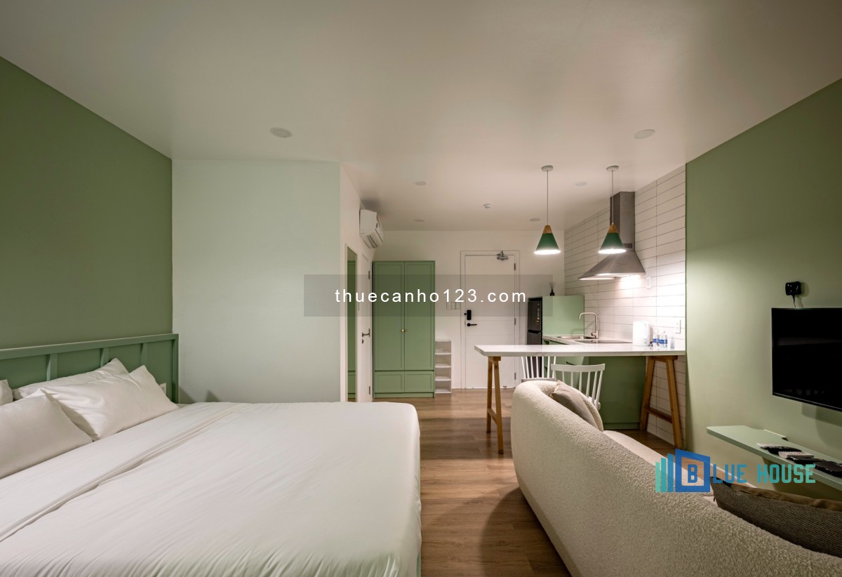 Studio cao cấp gần nhà ga METRO, nội thất mới, full service, có dọn phòng