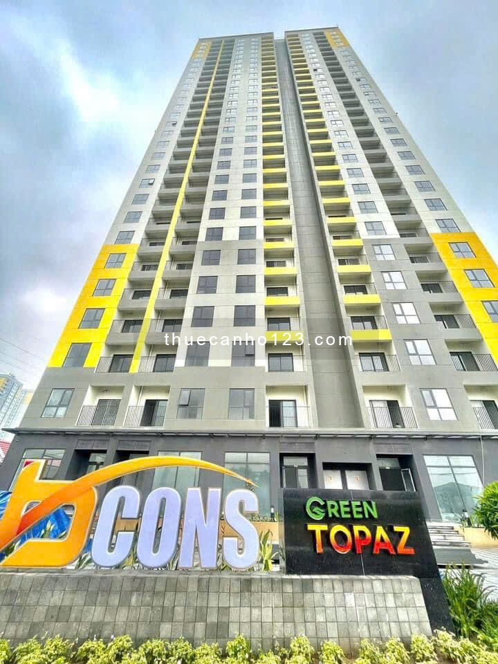 Cho thuê chung cư Bcons ngay làng Đại học, 2 phòng ngủ 2WC, được ở tối đa 6 người, ưu đãi giảm giá