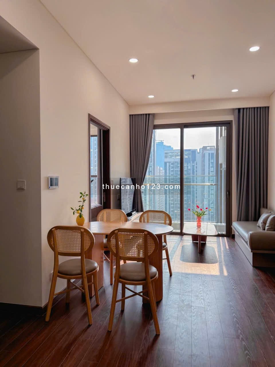 Căn hộ 2PN2VS Materi Waterfront giá chỉ từ 8.5triệu/ tháng Vinhomes Ocean Park - Gia Lâm