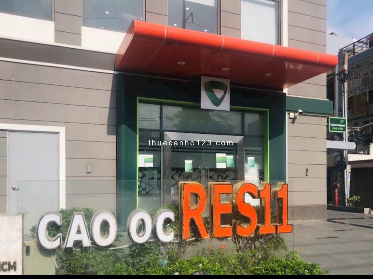 Cho thuê căn hộ Res 11 với DT 75m2, 2pn, 2wc, Nội thất đầy đủ, nhà đẹp. LH 0981170149 Văn/Zalo