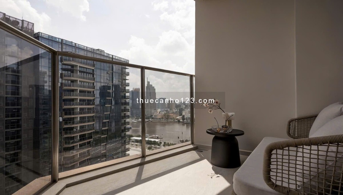 Opera cho thuê 1PN đầy đủ nội thất tầng cao view sông