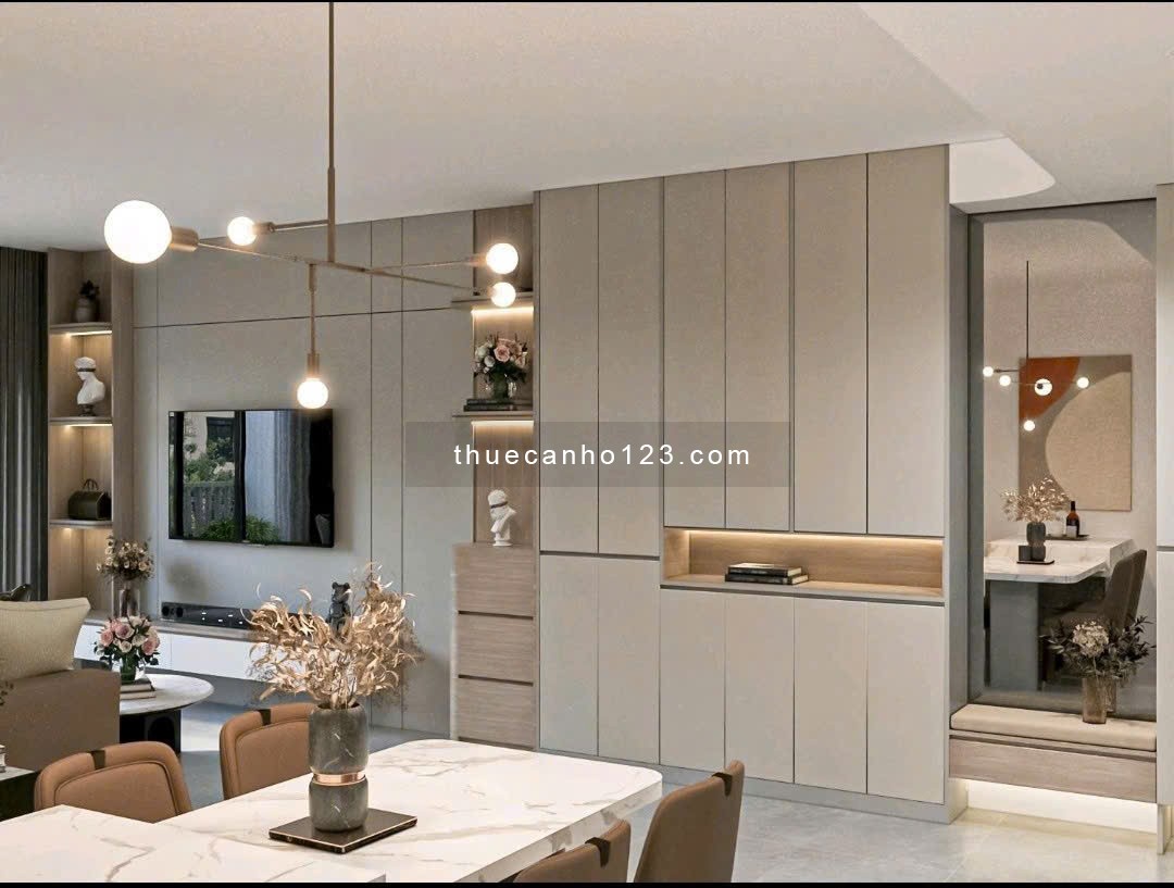 Cho thuê căn hộ Celesta Rise, Phước Kiển, Nhà Bè, 2PN 2WC, full nt, hình thật 100% cho thuê 15tr/th