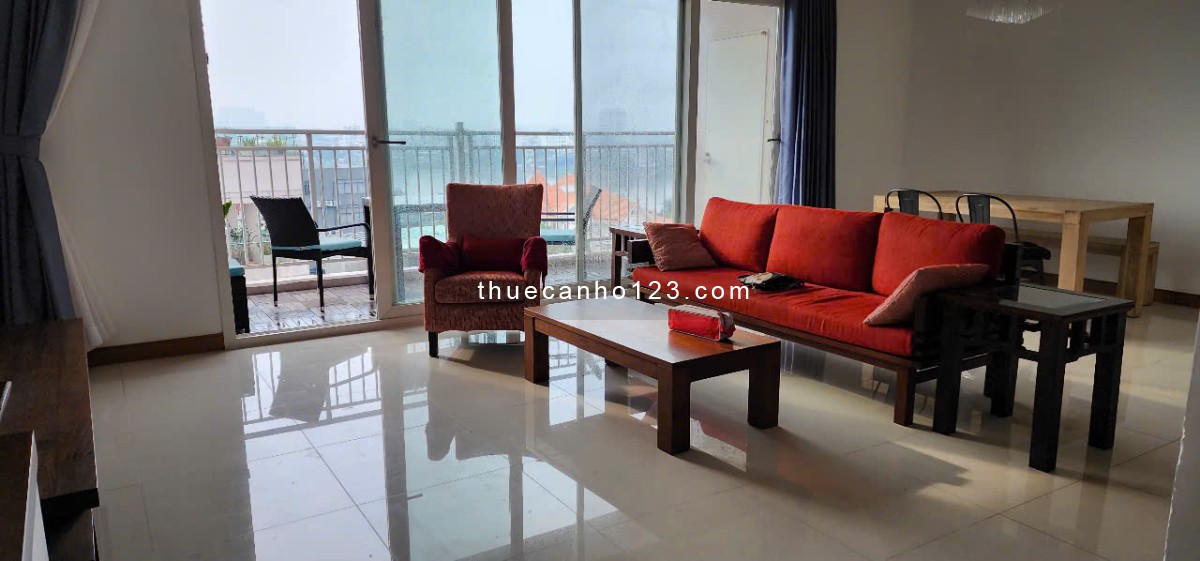 Thuê CH Xi Riverview TĐ Q2 (145m2, 3PN, full giá 45 tr/th) view sông thoáng yên tĩnh, Nhà đẹp