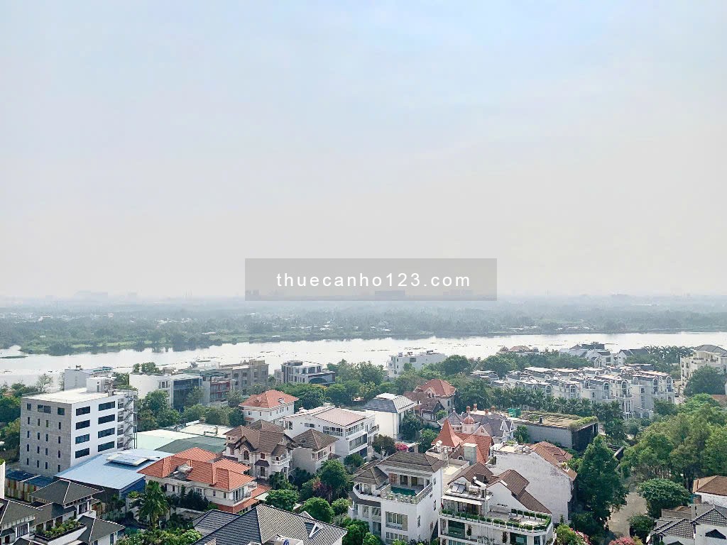 Thuê CH Xi Riverview TĐ Q2 (145m2, 3PN, full giá 45 tr/th) view sông thoáng yên tĩnh, Nhà đẹp