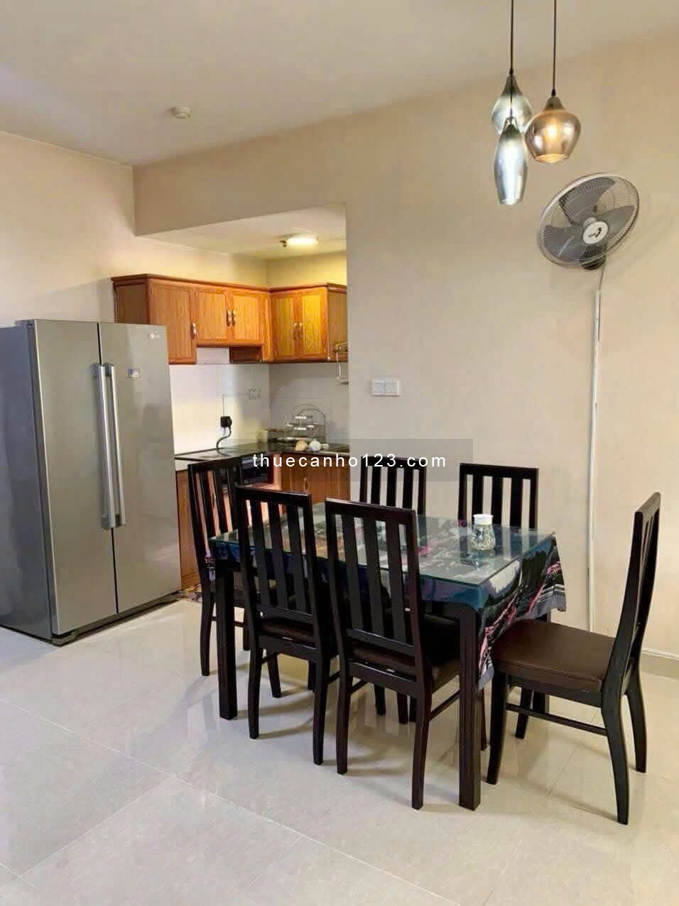 Chung cư Melody, 869 Âu cơ, Tân Phú: 90m2, 3p ngủ, 2wc, NT, 14tr/th