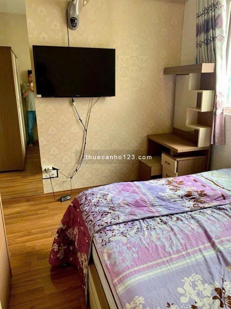 Chung cư Melody, 869 Âu cơ, Tân Phú: 90m2, 3p ngủ, 2wc, NT, 14tr/th