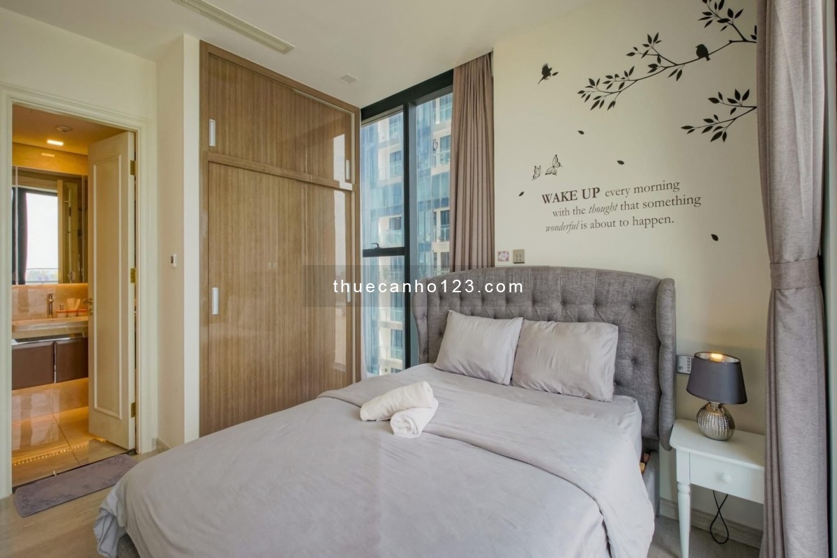 [ Giá tốt ] Cho thuê CC 120m2, 40 triệu VND, 3PN, 2WC view sông Sài Gòn tại Vinhomes Golden River Q1