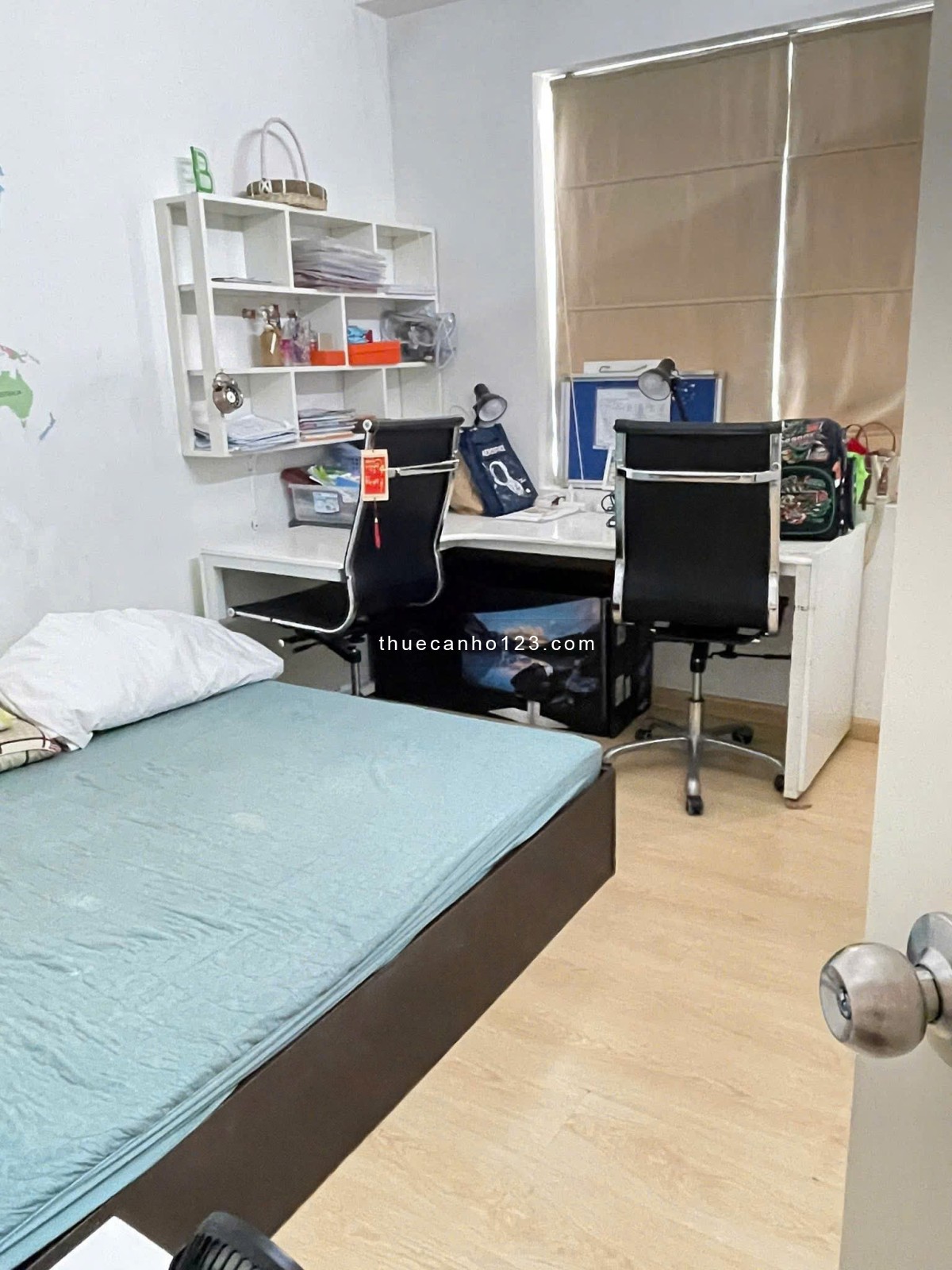 Chung cư Carillon1, Hoàng Hoa Thám, TB: 79m2, 2p ngủ, 2wc, ban công, 13tr/th