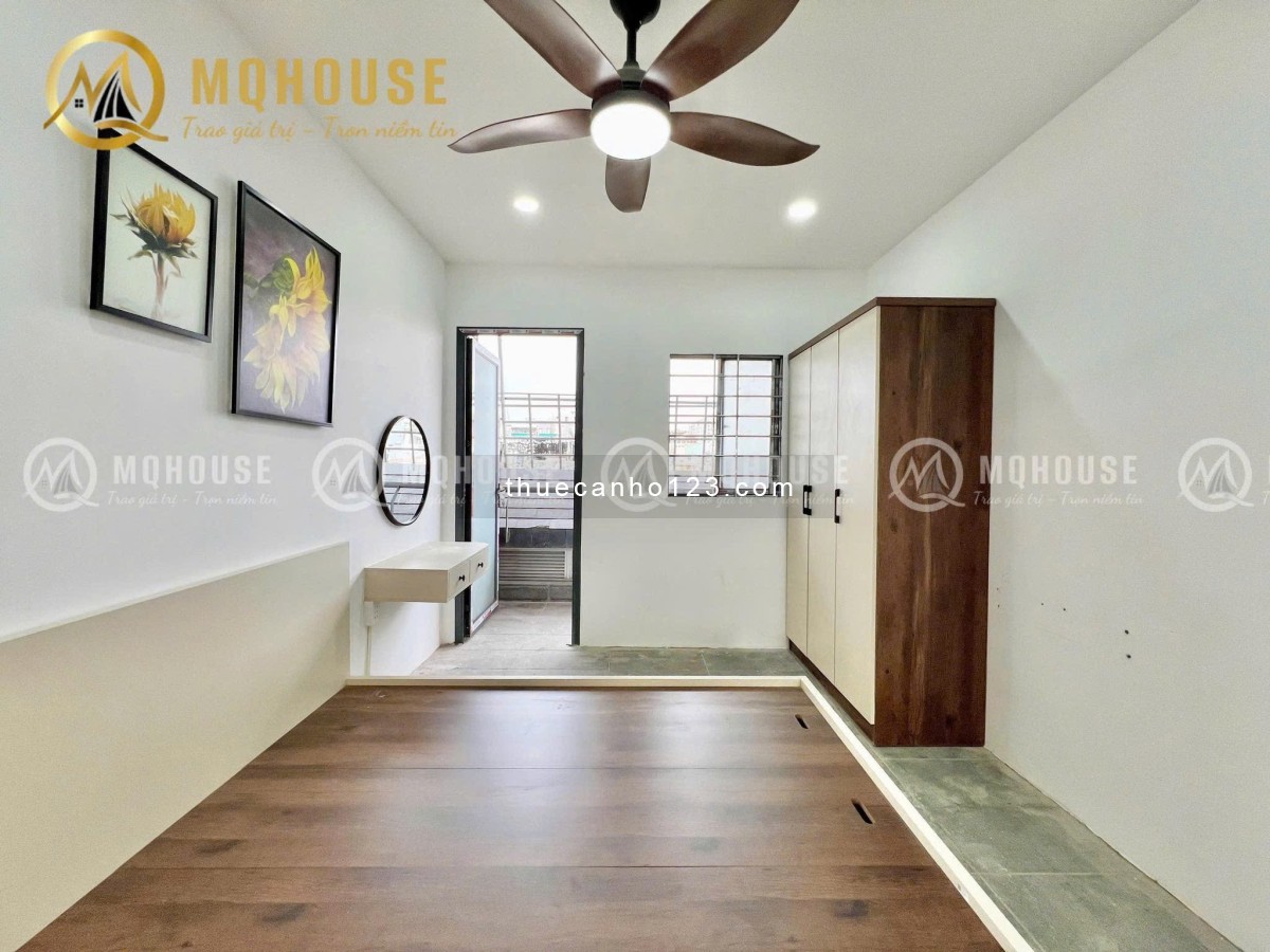 Studio Full Nội Thất Mới Keng Có Máy Giặt Riêng, Ban Công Ngay Khu Sân Bay ️