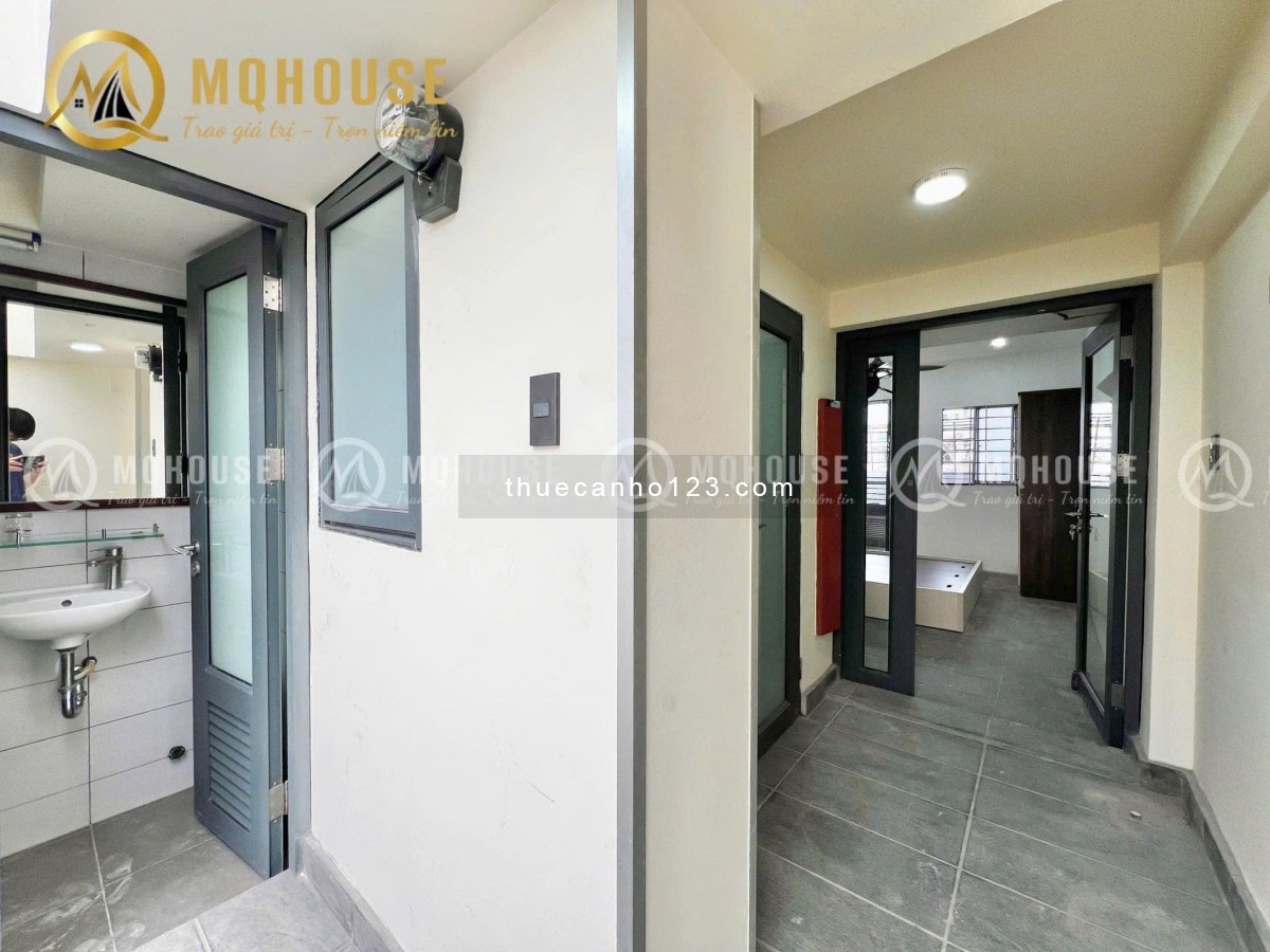 Studio Full Nội Thất Mới Keng Có Máy Giặt Riêng, Ban Công Ngay Khu Sân Bay ️