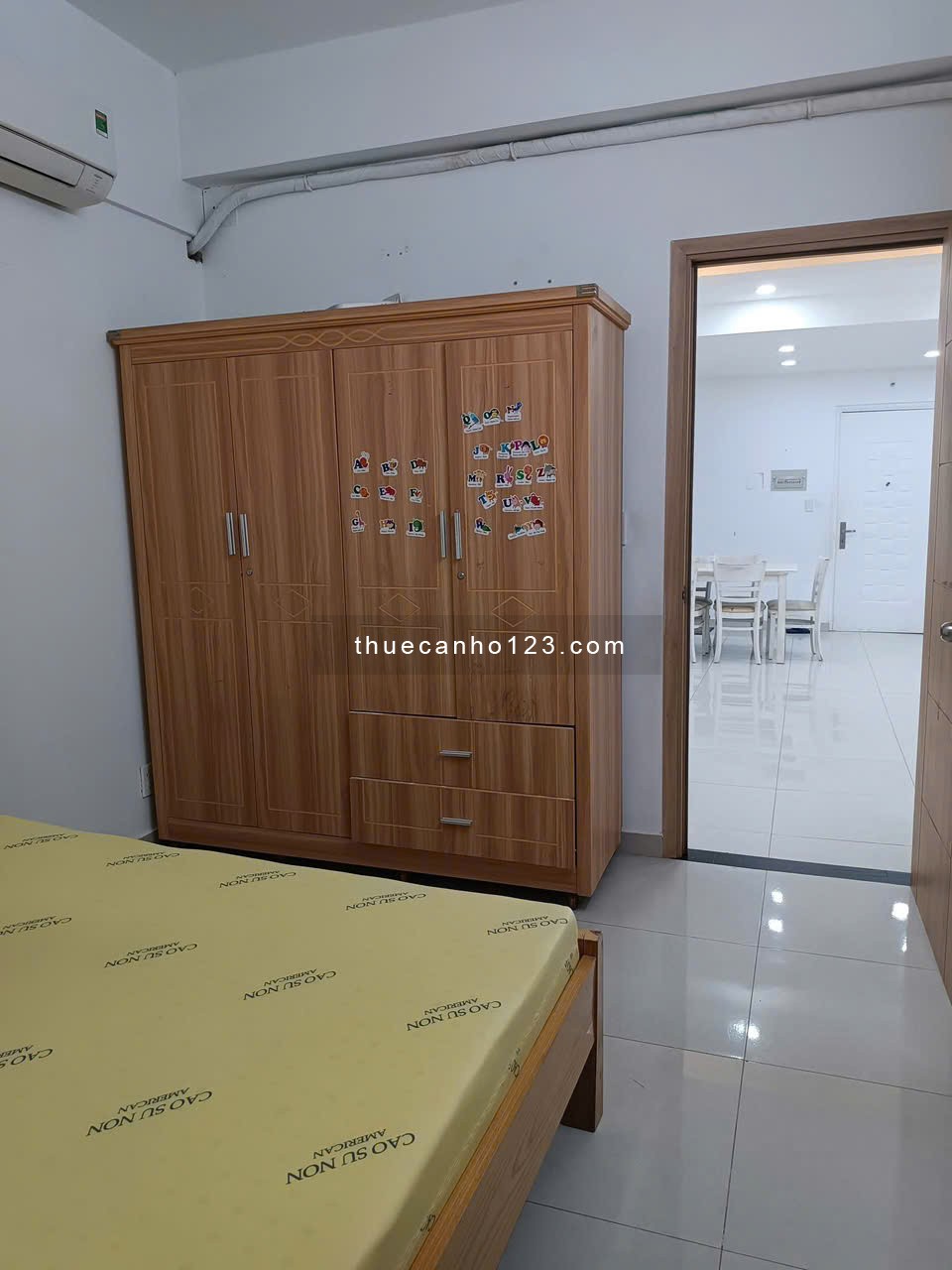 Chung cư 225 Hoàng Sa, P.Tân Định, Q1: 2p ngủ, đầy đủ NT, 74m2, 12tr