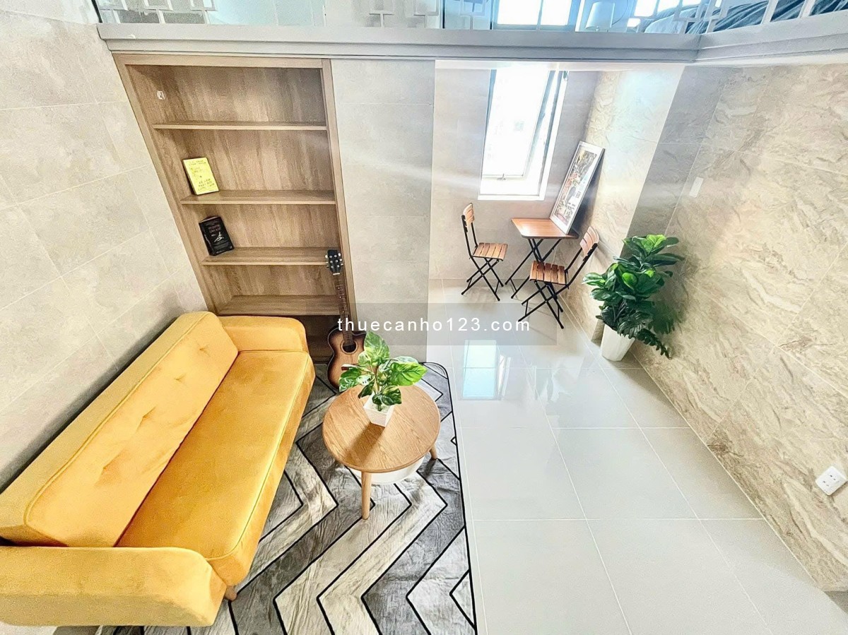 Cho thuê căn Studio/Duplex/1PN có View,Mới 100%, Full NT cạnh Lotte, Himlam, Q4, Q1, Crescent MALL