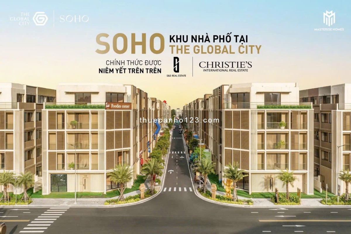 Cho thuê CH The Global City, An Phú, Q2, HCM, giá cực chất chỉ với 25 triệu