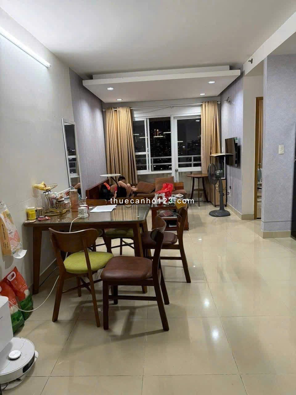 Chung cư Screc, 974A Trường Sa, Q3: 13tr5/th, 2p ngủ, 2wc full NT