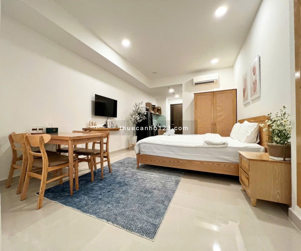 Chung cư Richmond, Nguyễn Xí, P26, BT: 1p ngủ, full nội thất, 10tr/th 45m2