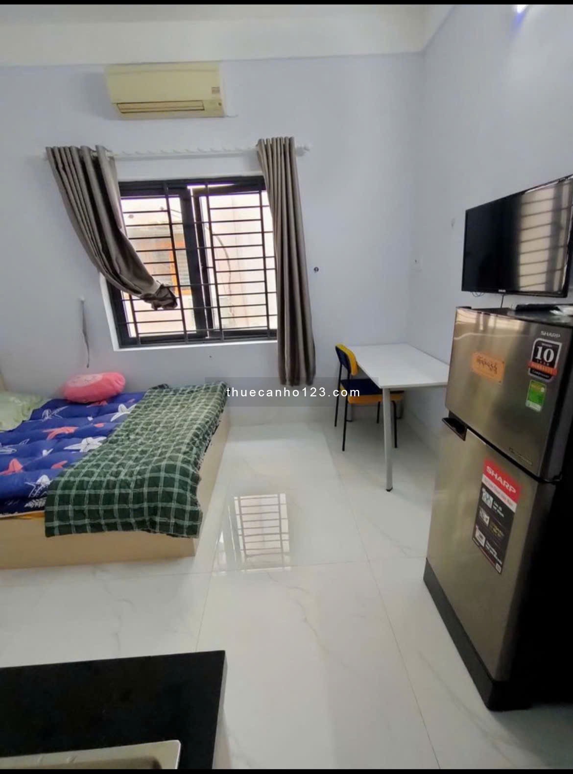 CHDV đường Cao Thắng, p11, Quận 10: 20m2, nhà mới giá 5tr5/tháng