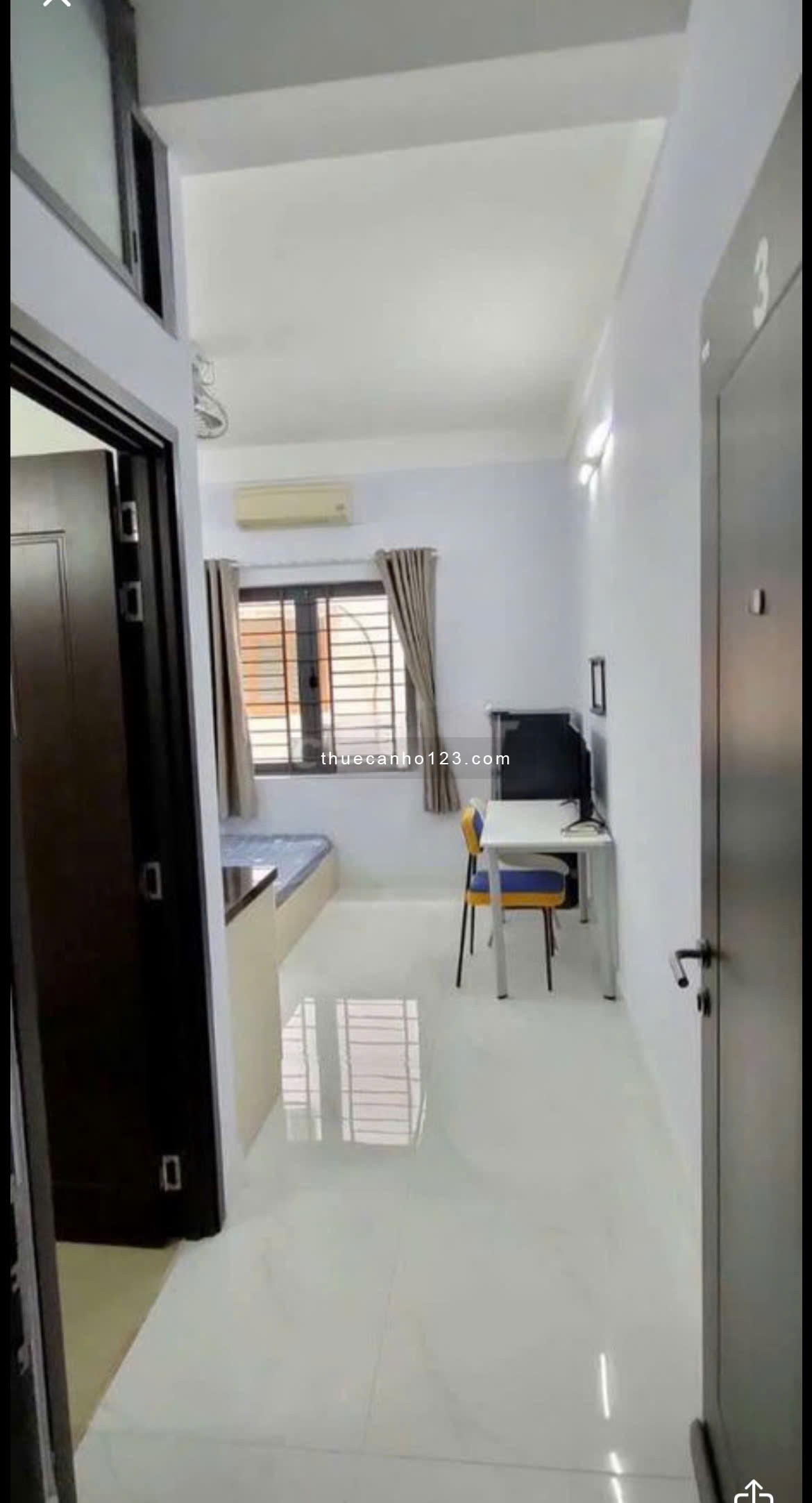 CHDV đường Cao Thắng, p11, Quận 10: 20m2, nhà mới giá 5tr5/tháng