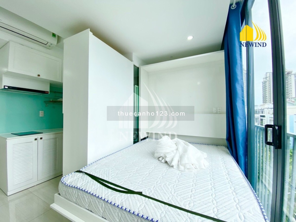 Hệ thống Studio/1PN/2PN Full NT ban công/cửa sổ, NEW100%. Gần Lotte, Him Lam, Hỗ trợ tìm phòng Free